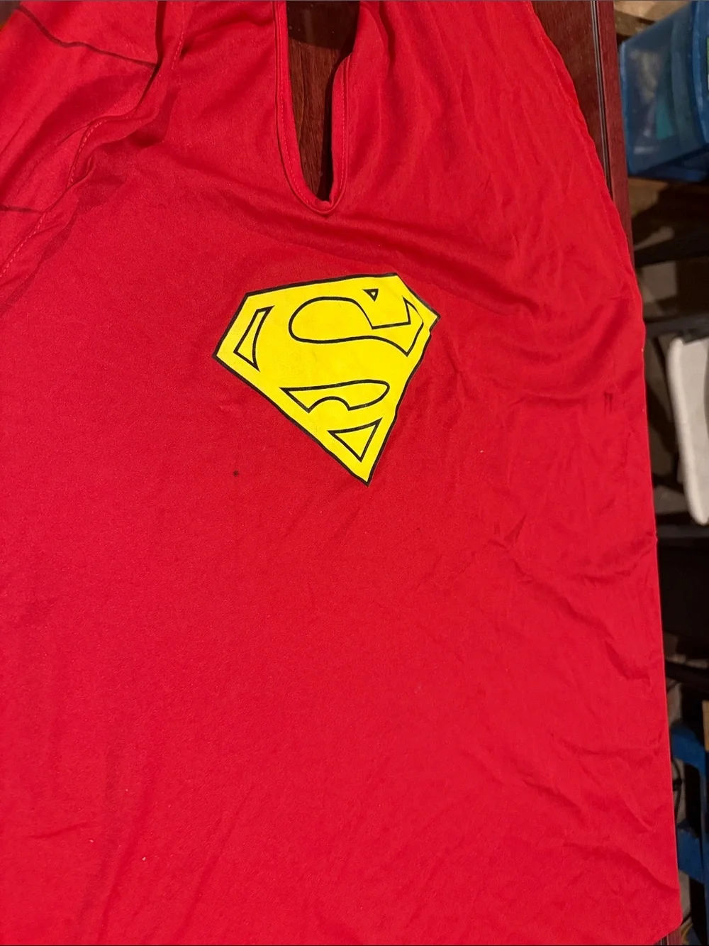 Blue and Red Kids Superhero Costume - Classic Emblem